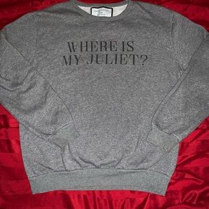 Grey crewneck